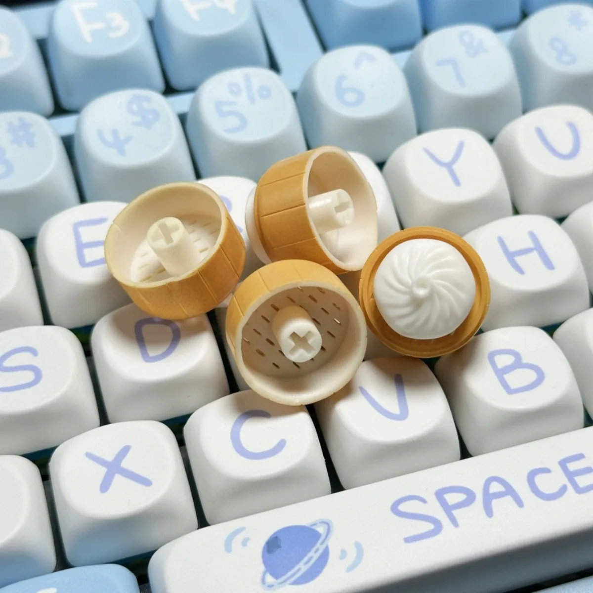 Touche Artisanale "Baozi" (Brioche à la Vapeur) pour Clavier Mécanique - Image 6