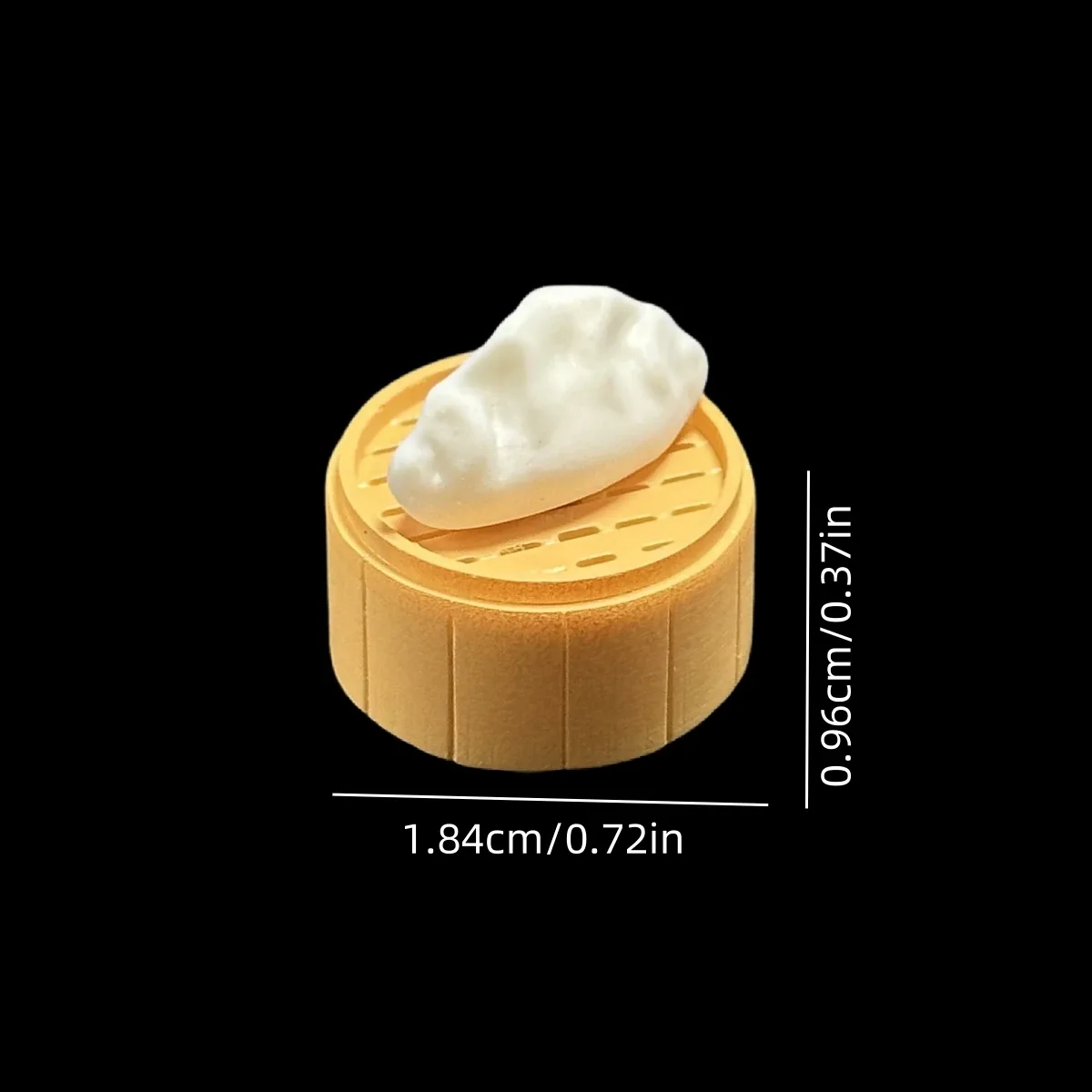 Touche Artisanale "Baozi" (Brioche à la Vapeur) pour Clavier Mécanique - Image 2
