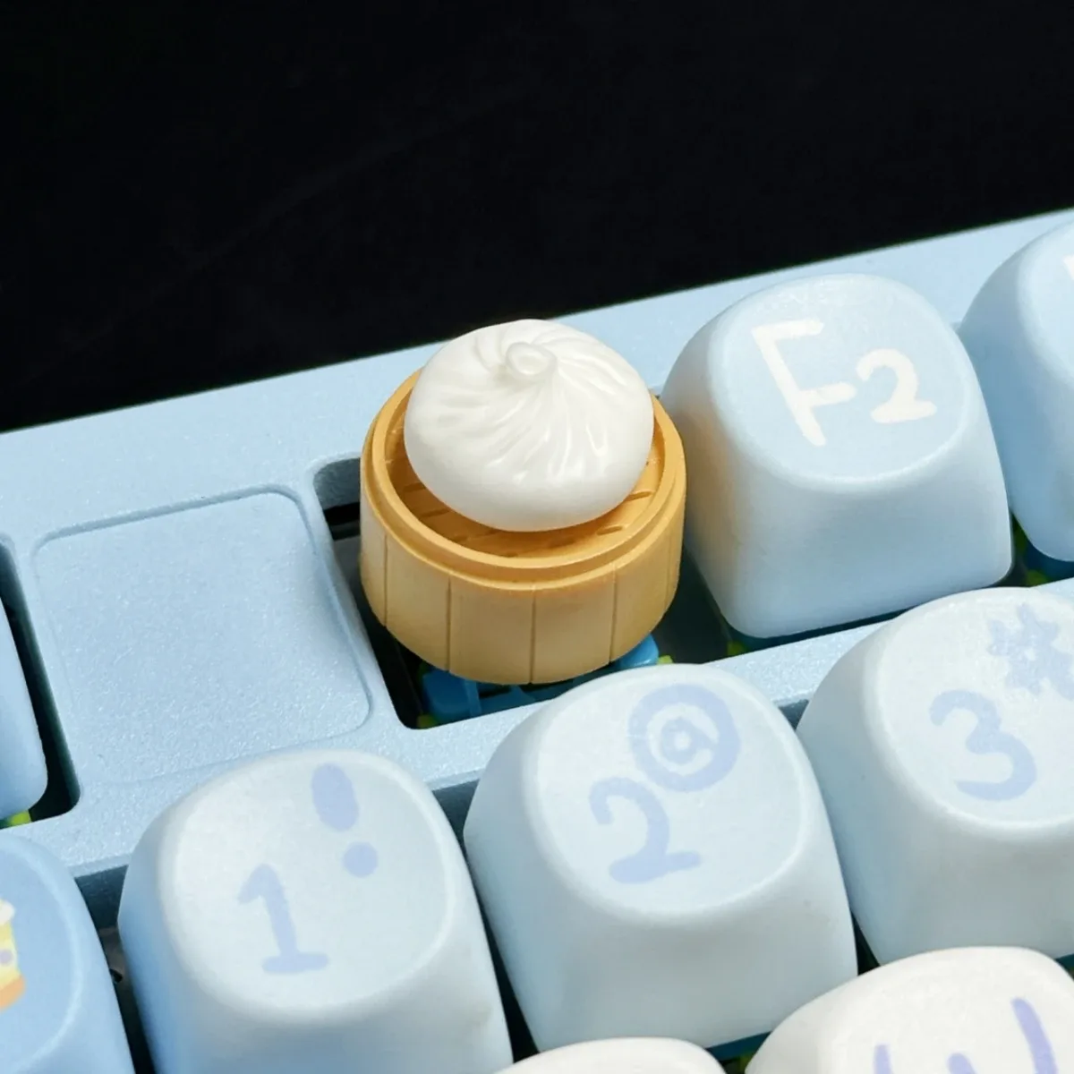 Touche Artisanale "Baozi" (Brioche à la Vapeur) pour Clavier Mécanique - Image 3