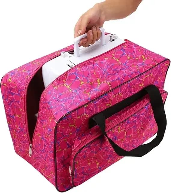 Sac de transport rembourré pour machine à coudre avec poches de rangement - Image 2
