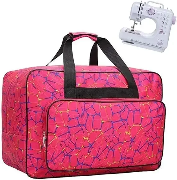 Sac de transport rembourré pour machine à coudre avec poches de rangement - Image 1