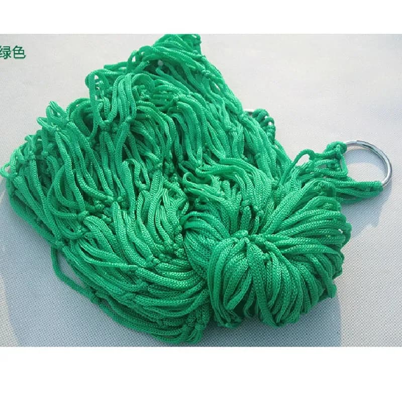 Hamac de camping en maille de nylon slide 9