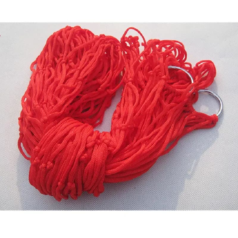 Hamac de camping en maille de nylon slide 10