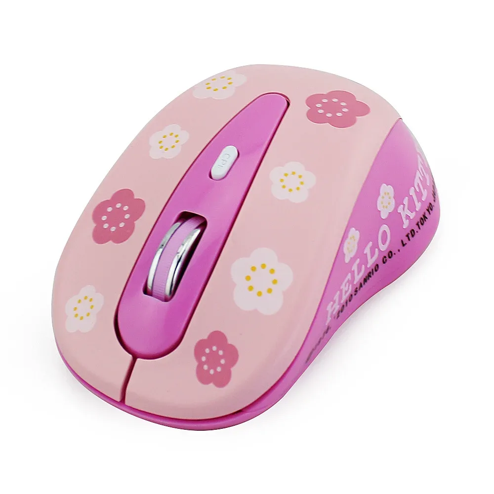 Souris sans fil silencieuse KT Cat - Rose - Batterie longue durée slide 7
