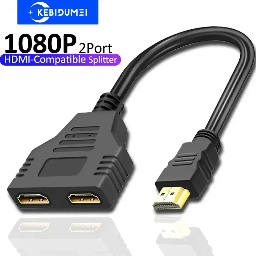 Répartiteur HDMI 1 entrée vers 2 sorties - 1080p