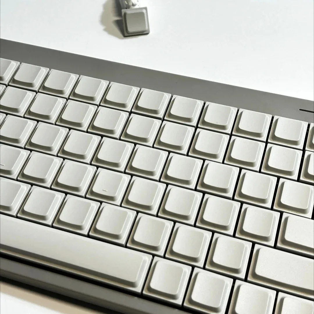 Touches de clavier PBT profil bas LAK - Thème Apple - Noires (Vierges) pour claviers mécaniques MX - Image 5
