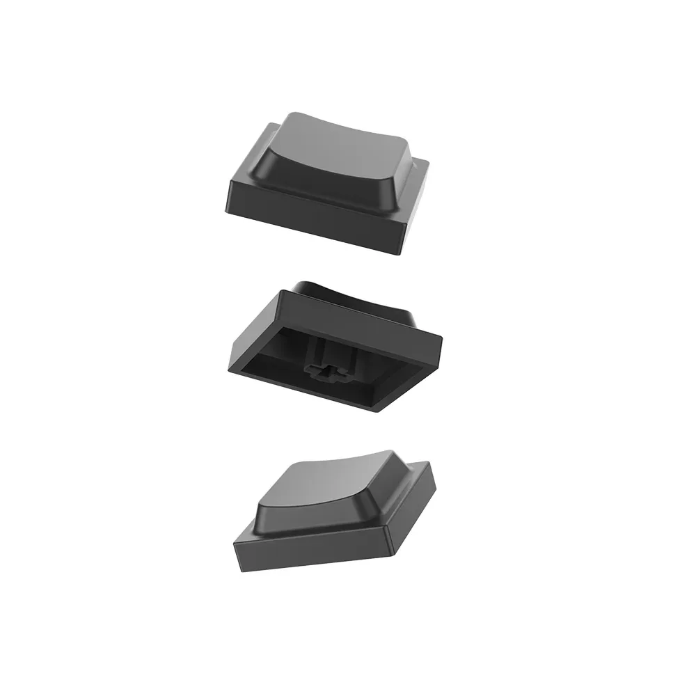 Touches de clavier PBT profil bas LAK - Thème Apple - Noires (Vierges) pour claviers mécaniques MX slide 7