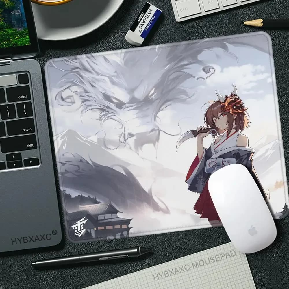Tapis de souris gaming Yuki Aim Anime - 45 x 40 cm - Antidérapant - Image 4