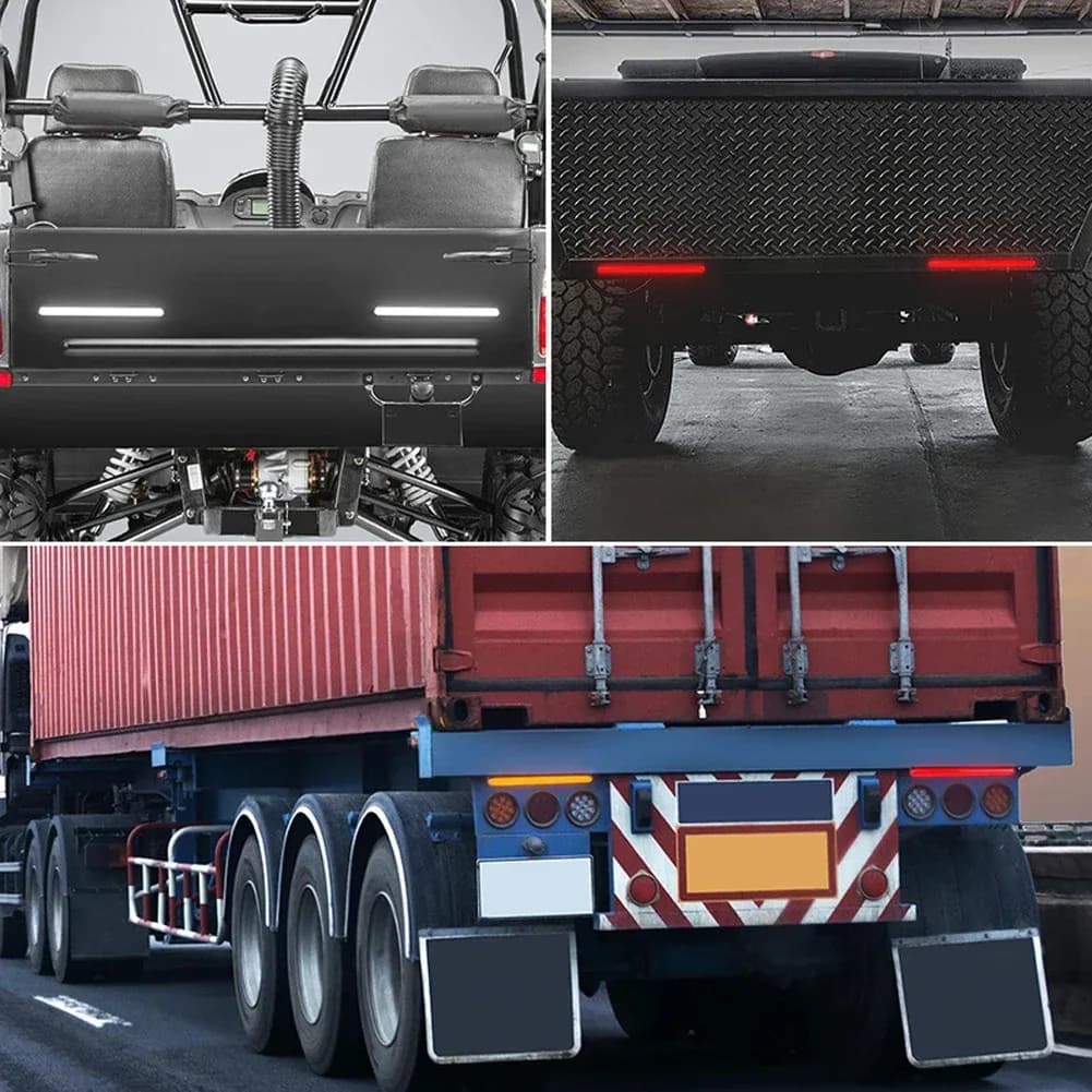 Feu arrière LED 2-en-1 avec clignotant dynamique pour camions et remorques, 12V-24V slide 5