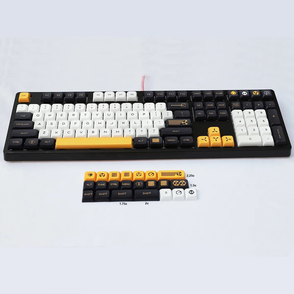 Set de touches DSA/XDA/Cherry pour claviers mécaniques ortholinéaires (AMJ40, NIU40, Ergodox, XD75) - Image 6