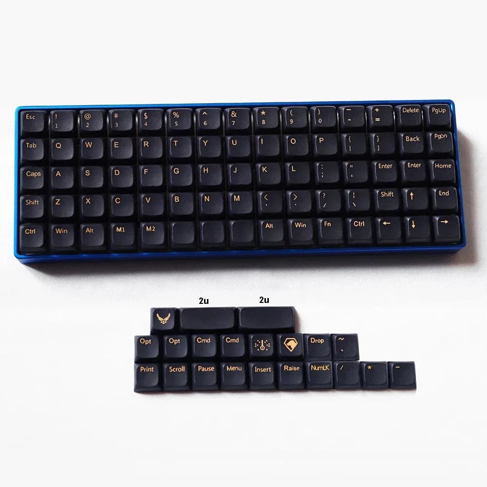 Set de touches DSA/XDA/Cherry pour claviers mécaniques ortholinéaires (AMJ40, NIU40, Ergodox, XD75) - Image 2