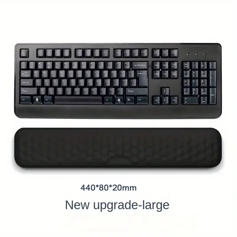Repose-poignets ergonomique massant en mousse à mémoire de forme pour clavier et souris - Image 5