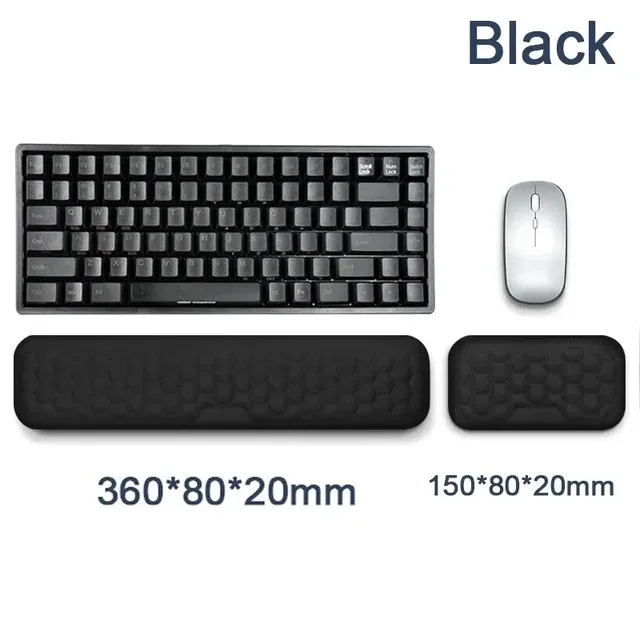 Repose-poignets ergonomique massant en mousse à mémoire de forme pour clavier et souris slide 10