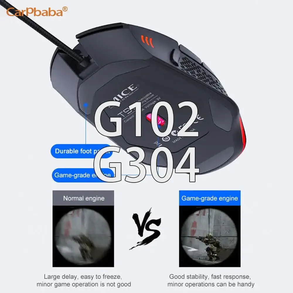 Souris de jeu filaire programmable Chiji P0T91 - 7200 DPI slide 5
