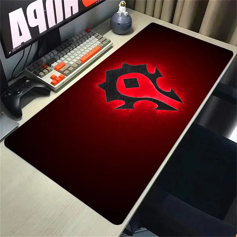 Tapis de souris XXL World of Warcraft - Horde & Alliance - Bords cousus - Image 5