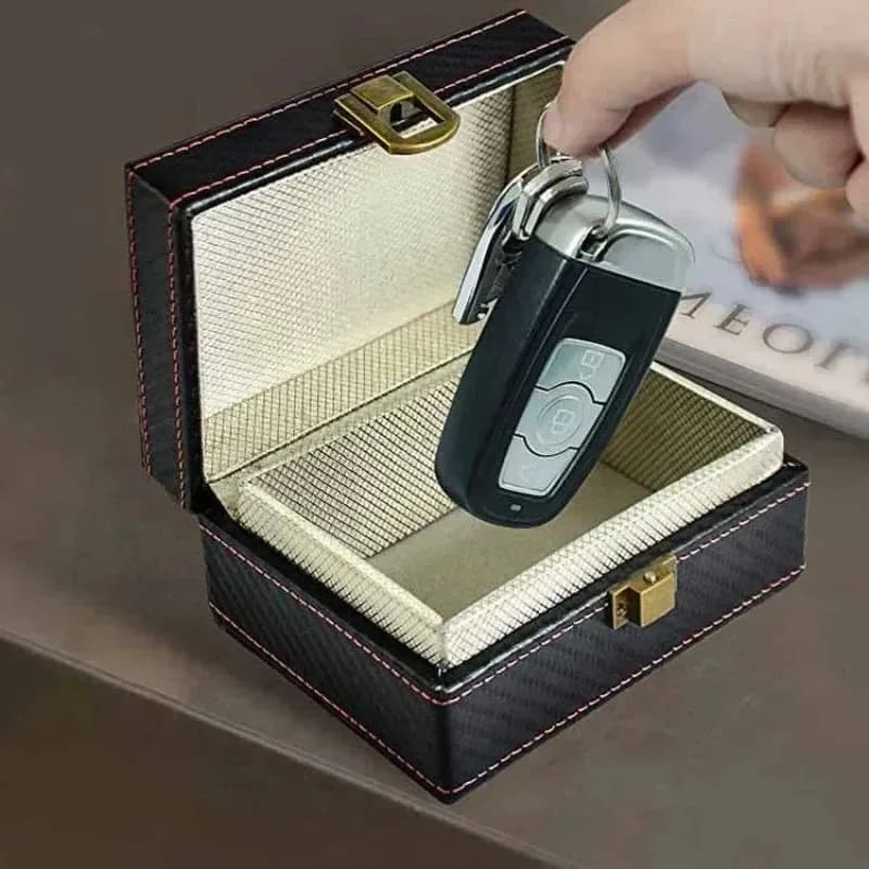 Boîte Faraday Antivol RFID - Bloqueur de Signal pour Clés de Voiture et Smartphones - Image 1