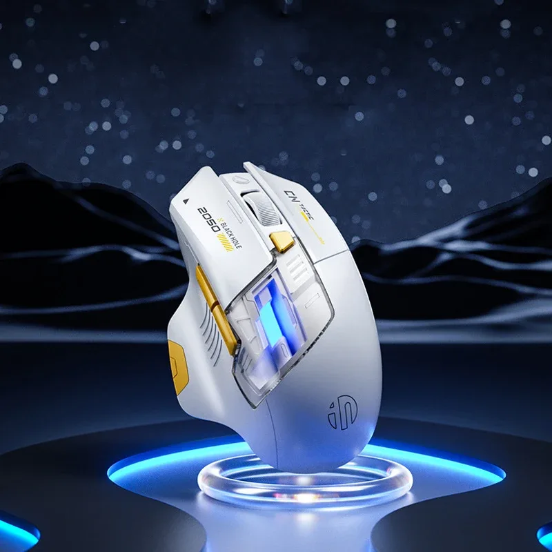 Souris de jeu sans fil Inphic A9 Explorer - Bluetooth, rechargeable et silencieuse - Image 1