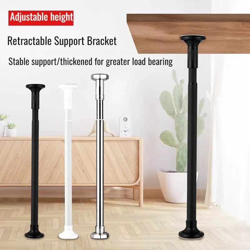Pied de support télescopique réglable en acier inoxydable pour meubles et éviers slide 2
