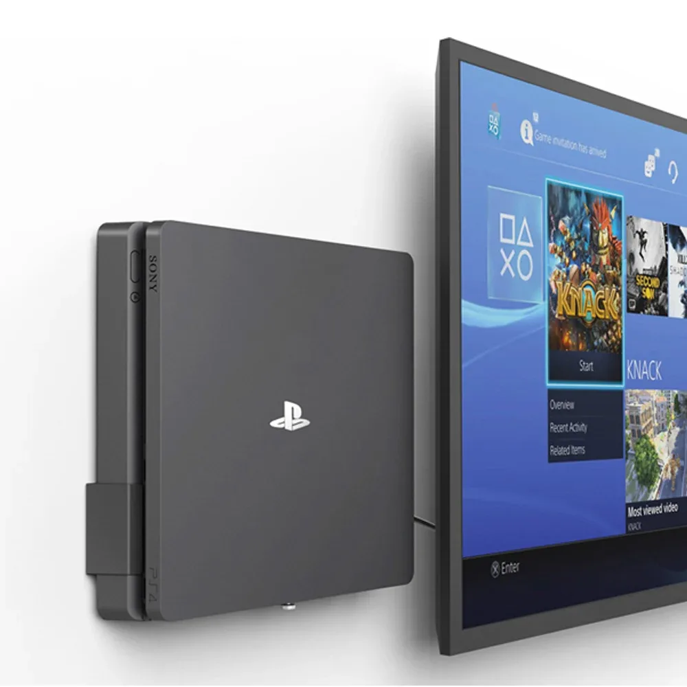 Support mural Monzlteck pour PS4 Slim - Image 1