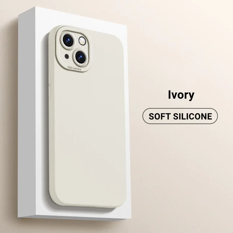 Coque en silicone liquide antichoc avec protection d'objectif pour Xiaomi POCO X7, X6, F7 Ultra, F6, F5 Pro slide 9