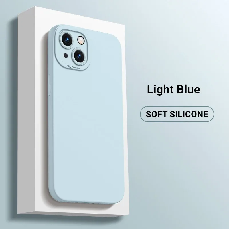 Coque en silicone liquide antichoc avec protection d'objectif pour Xiaomi POCO X7, X6, F7 Ultra, F6, F5 Pro slide 10