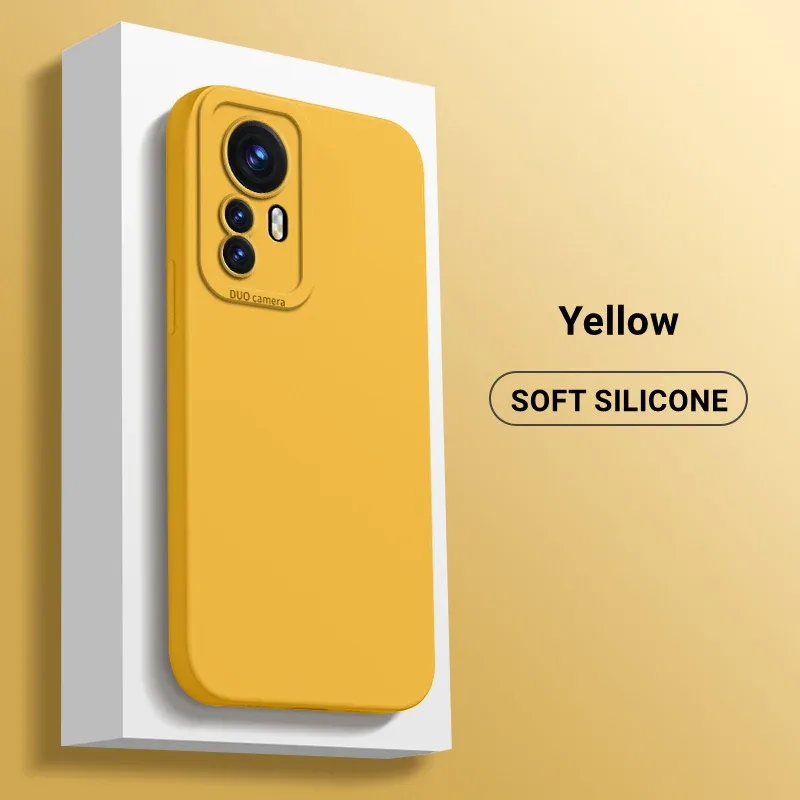 Coque en silicone liquide antichoc avec protection d'objectif pour Xiaomi POCO X7, X6, F7 Ultra, F6, F5 Pro slide 8