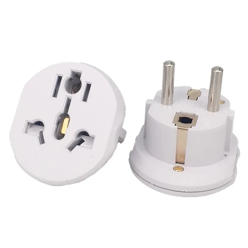 Adaptateur de prise universel FR/AU/US/UK/CN vers EU - 16A, 250V