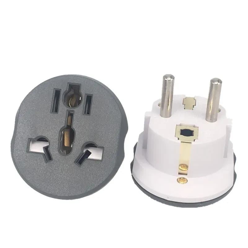 Adaptateur de prise universel FR/AU/US/UK/CN vers EU - 16A, 250V slide 6