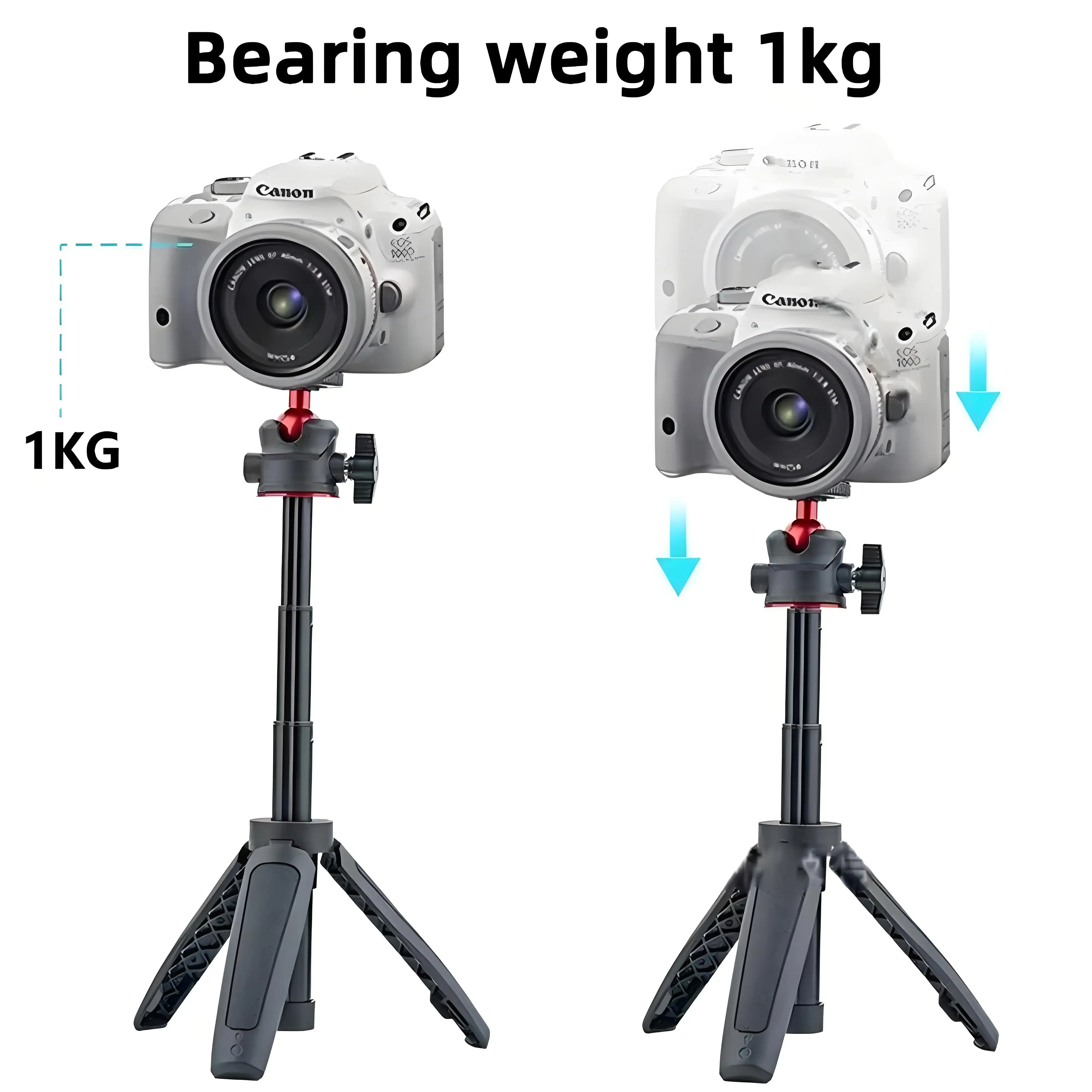 Perche à selfie et trépied pour Insta360 X4/X3, DJI Osmo Pocket 3 et Action 5 - Image 4