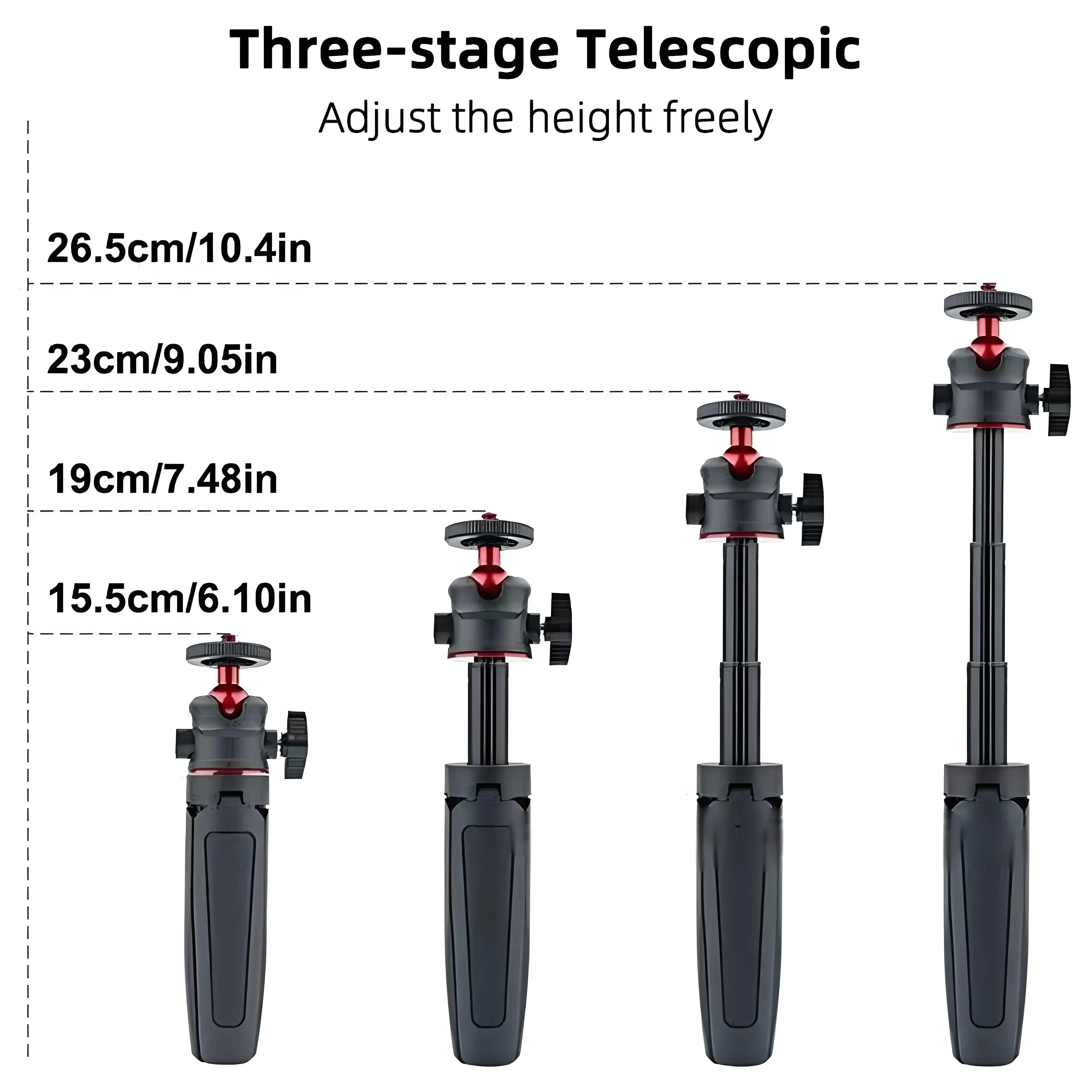 Perche à selfie et trépied pour Insta360 X4/X3, DJI Osmo Pocket 3 et Action 5 - Image 3
