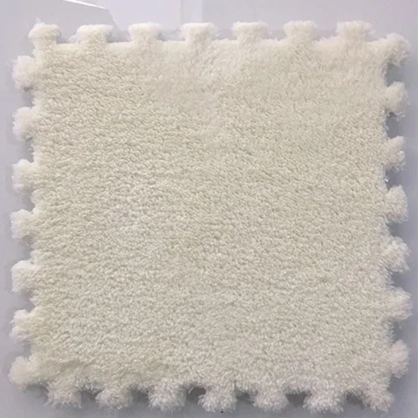 Tapis puzzle en mousse effet daim pour chambre et salon, 30x30x1 cm slide 13