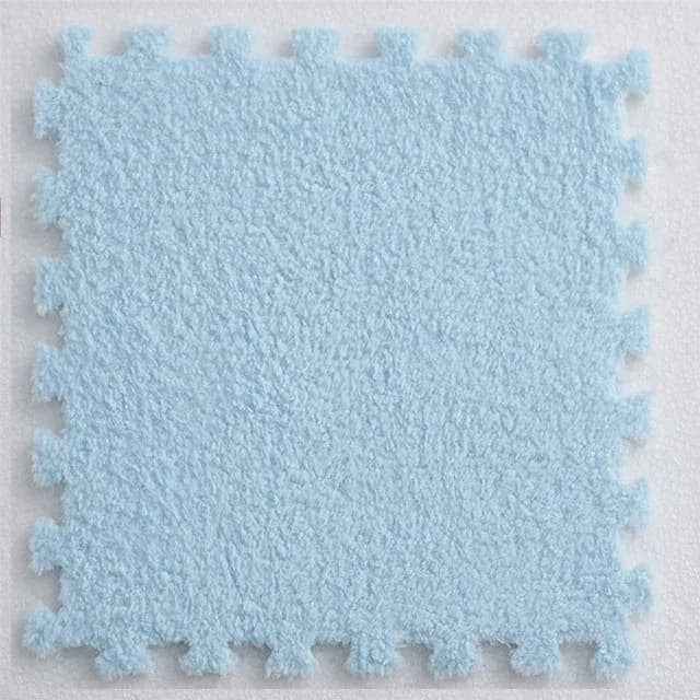 Tapis puzzle en mousse effet daim pour chambre et salon, 30x30x1 cm slide 11