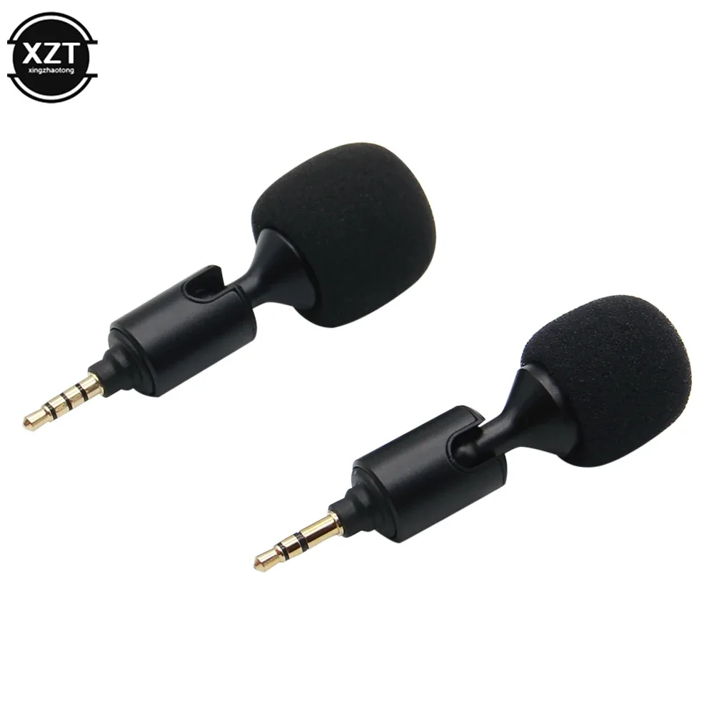 Mini microphone flexible, Jack 3,5 mm ou USB-C pour smartphone et ordinateur