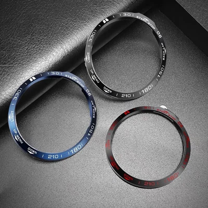 Lunette de protection métallique pour Garmin Fenix 7, 7S, 7X, Tactix et Epix Pro slide 4
