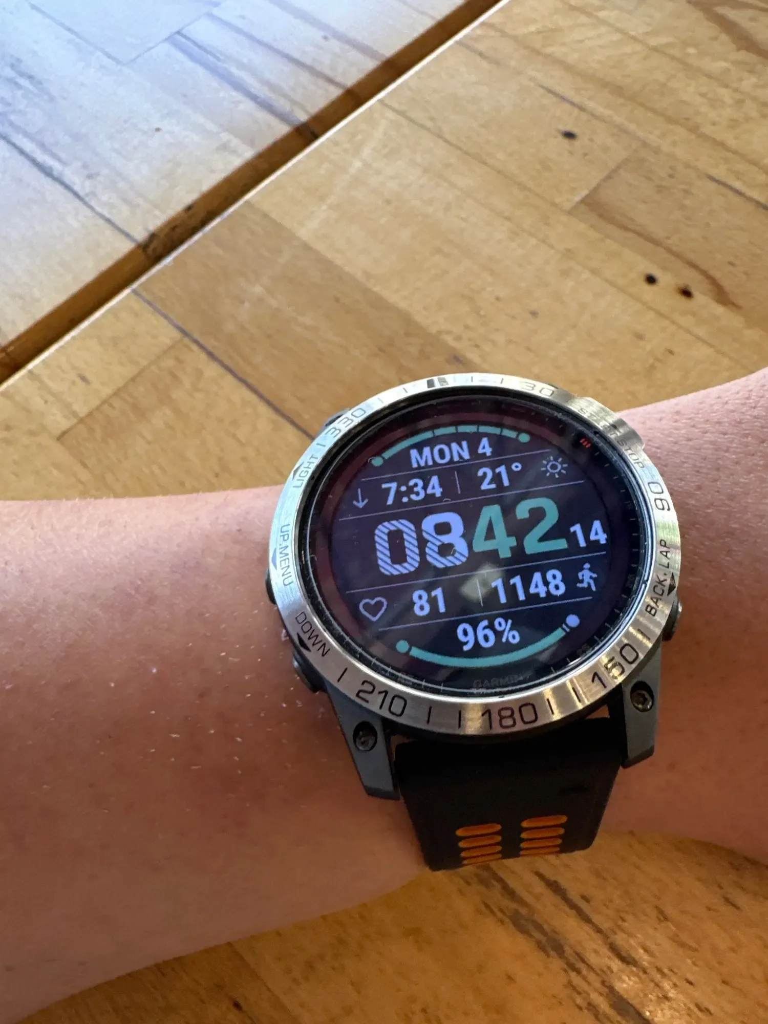 Lunette de protection métallique pour Garmin Fenix 7, 7S, 7X, Tactix et Epix Pro slide 2