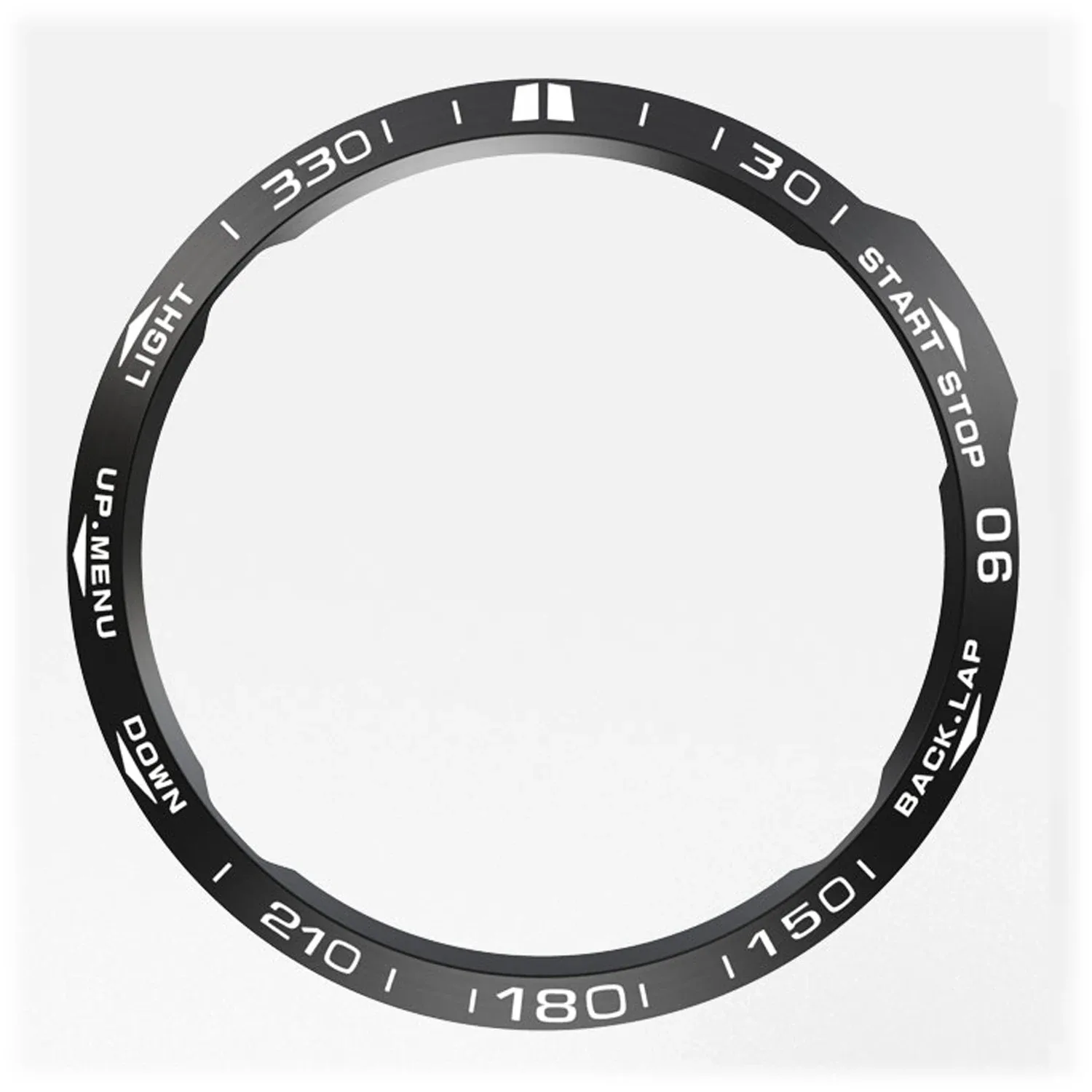 Lunette de protection métallique pour Garmin Fenix 7, 7S, 7X, Tactix et Epix Pro slide 7