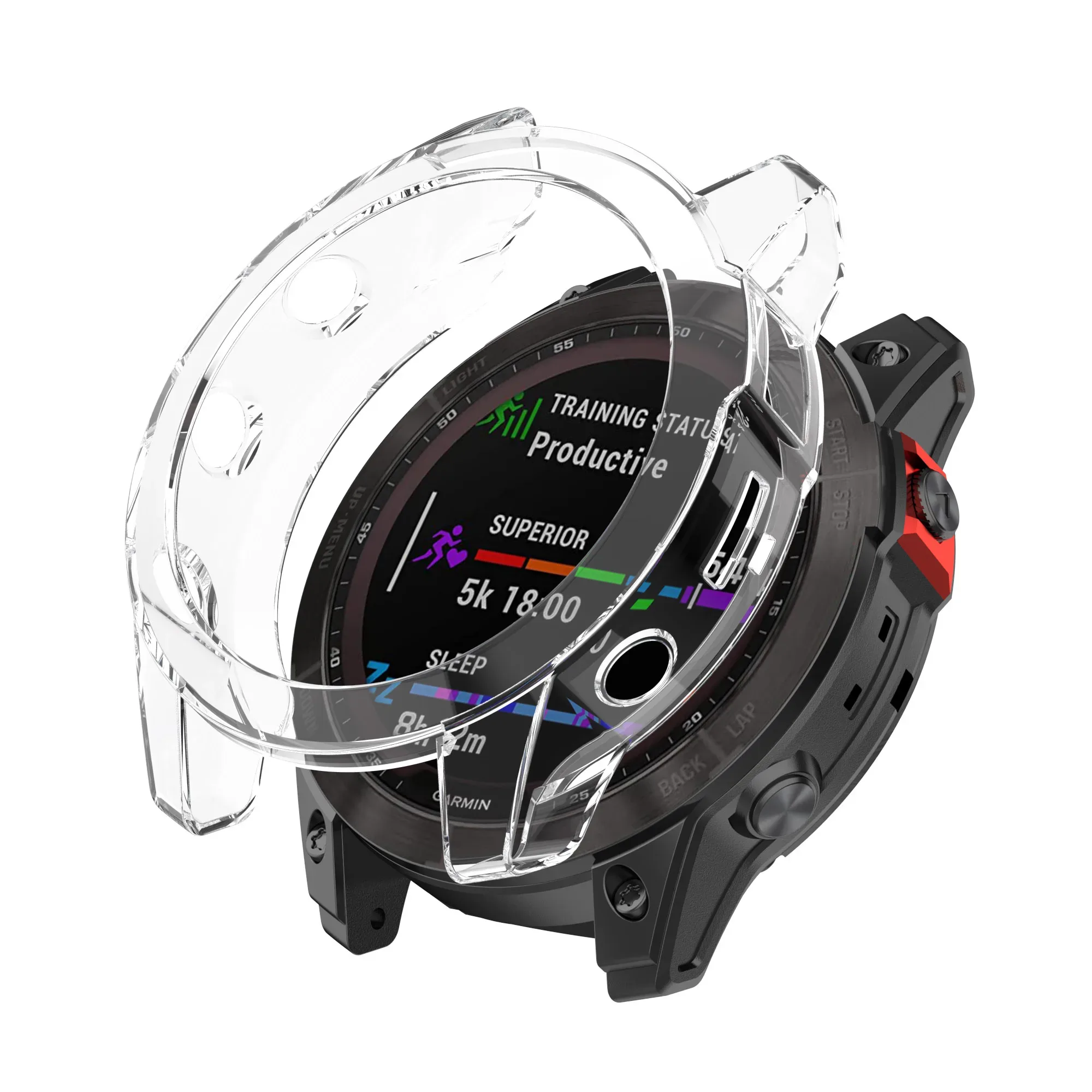 Lunette de protection métallique pour Garmin Fenix 7, 7S, 7X, Tactix et Epix Pro slide 11