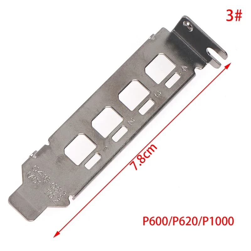 Équerre de fixation pour NVIDIA Quadro K1200 NVS510 P400 P600 P620 P1000 slide 7