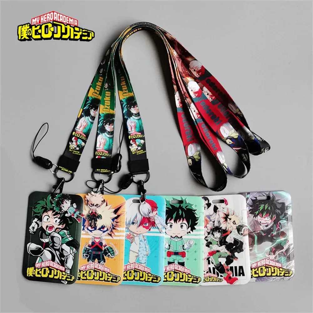 Porte-cartes avec tour de cou My Hero Academia - All Might