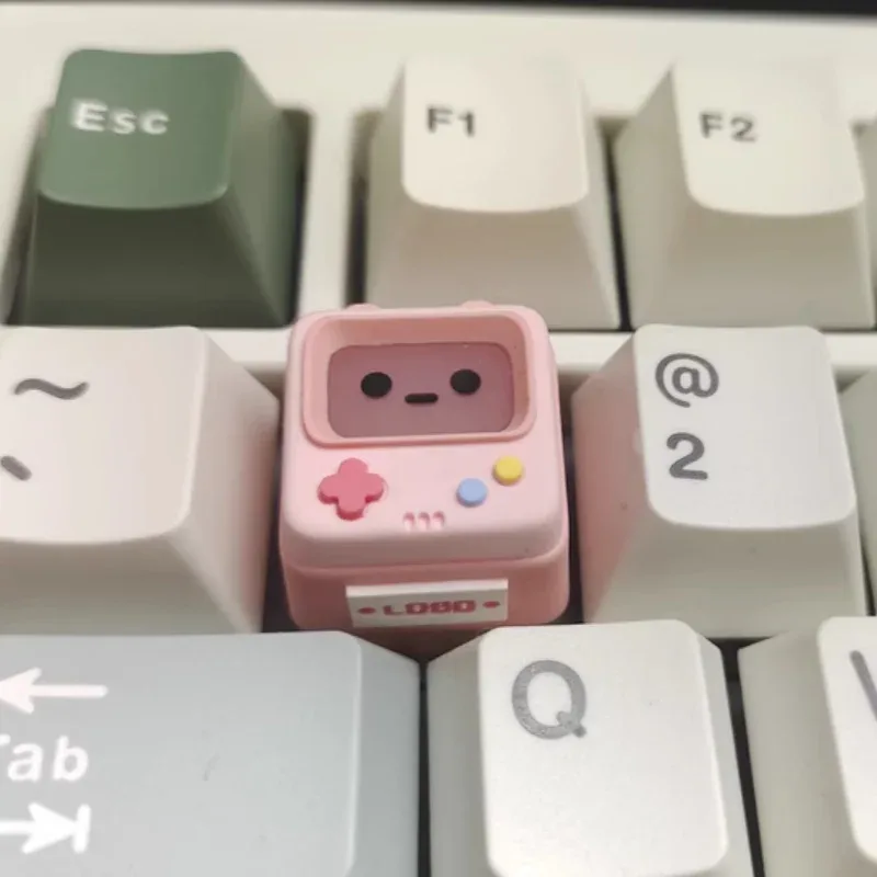 Touche Artisan en Résine pour Clavier Mécanique - Thème Rétro Gaming - Image 6