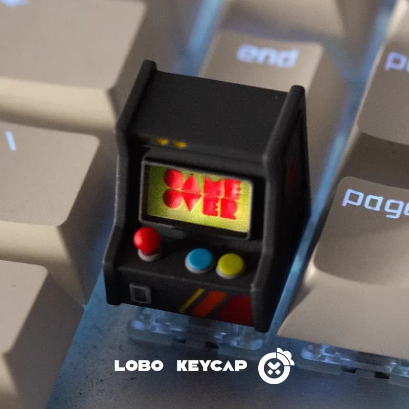 Touche Artisan en Résine pour Clavier Mécanique - Thème Rétro Gaming slide 11