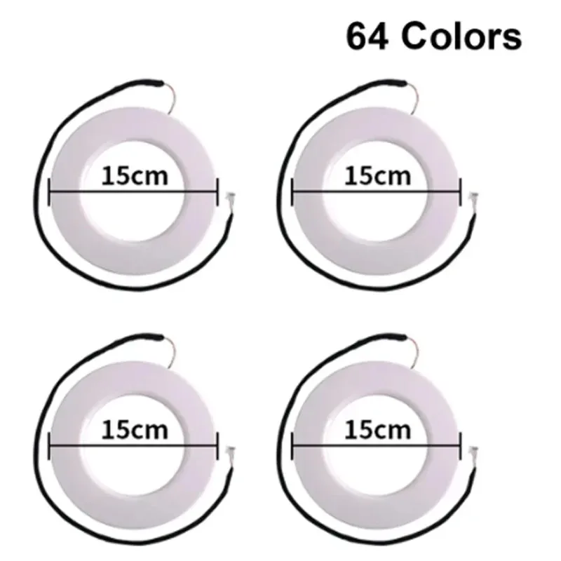 Kit d'Éclairage d'Ambiance LED Acrylique RGB pour Voiture - Contrôle Bluetooth et Application - 64 Couleurs slide 15