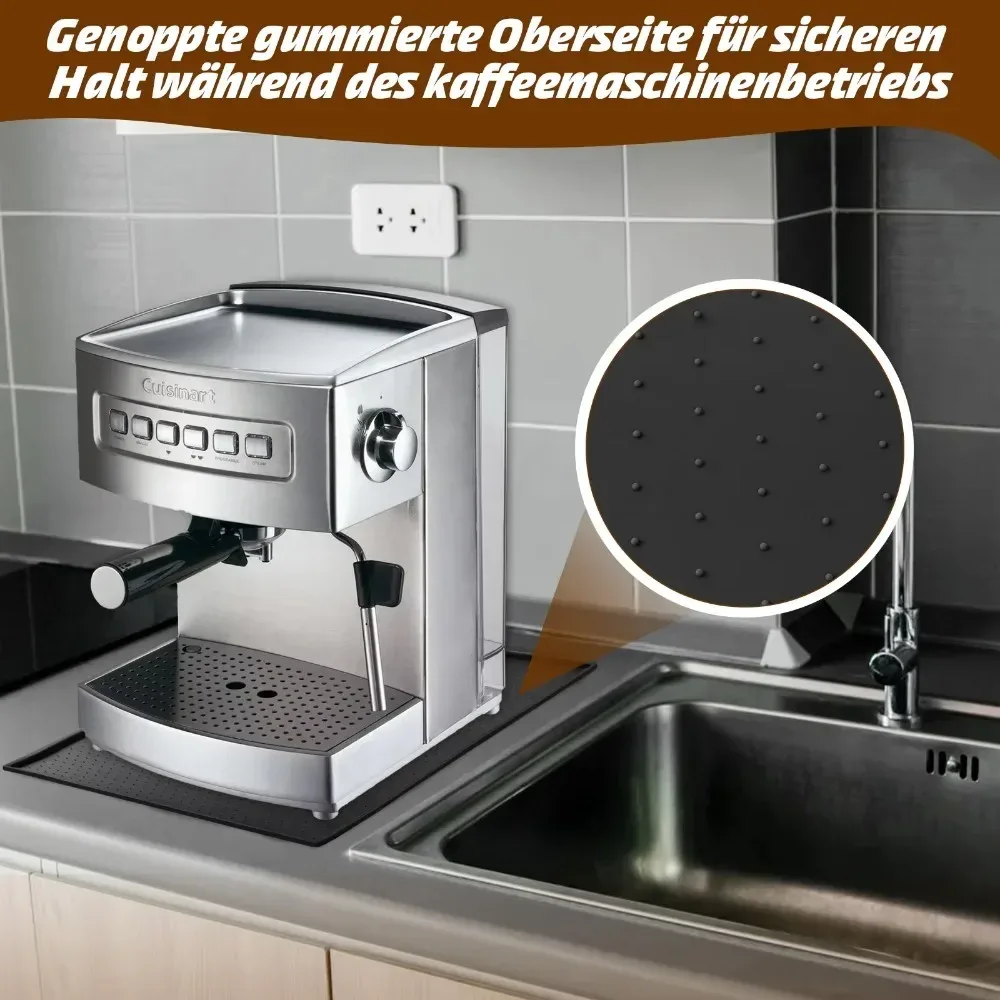 Tapis d'égouttage en silicone pour machine à café et cuisine slide 5