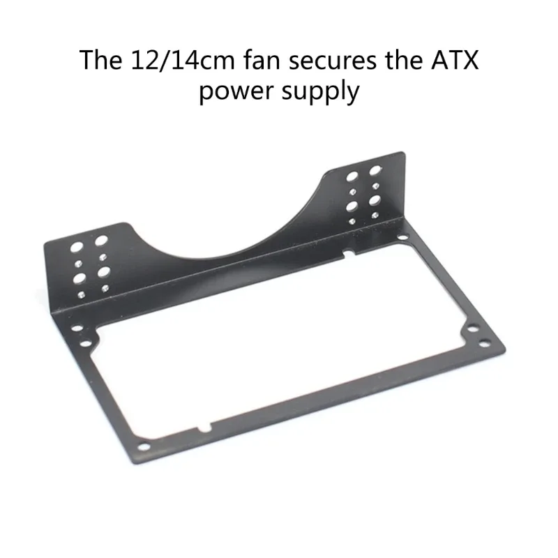 Support d'alimentation SFX en métal avec emplacement pour ventilateur 12cm/14cm - Image 6