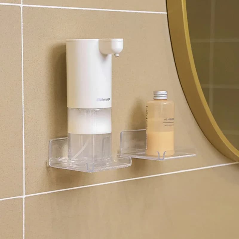 Étagère murale en acrylique transparent, support de rangement adhésif pour caméra et décoration - Image 3