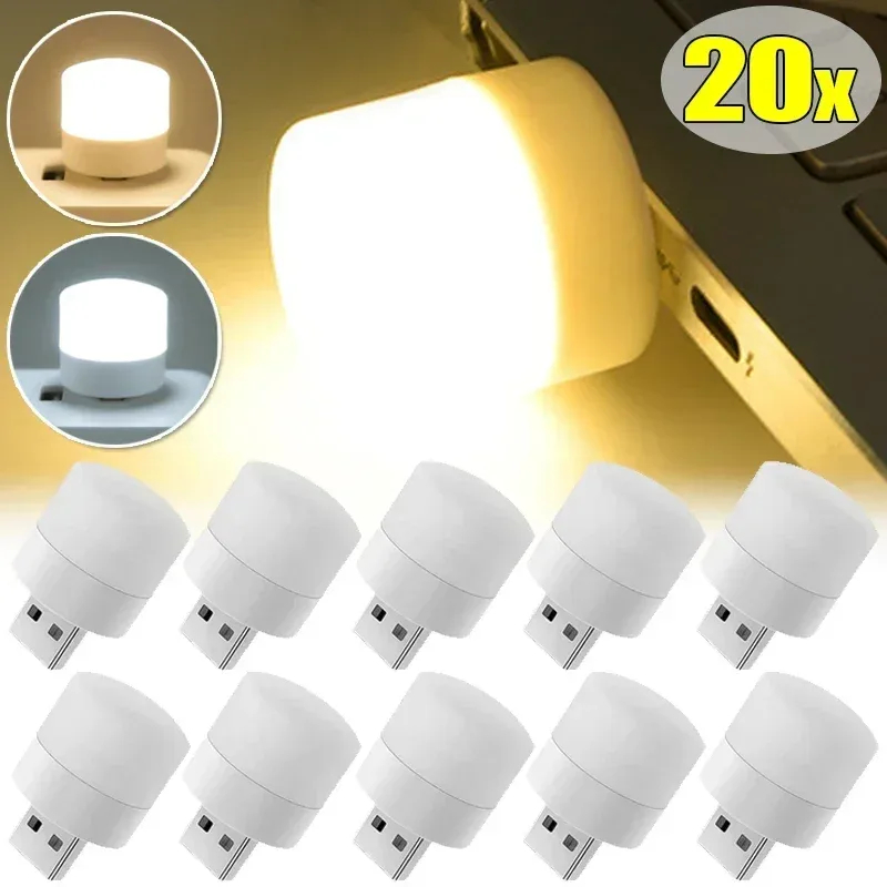 Mini lampe LED USB portable - Image 1
