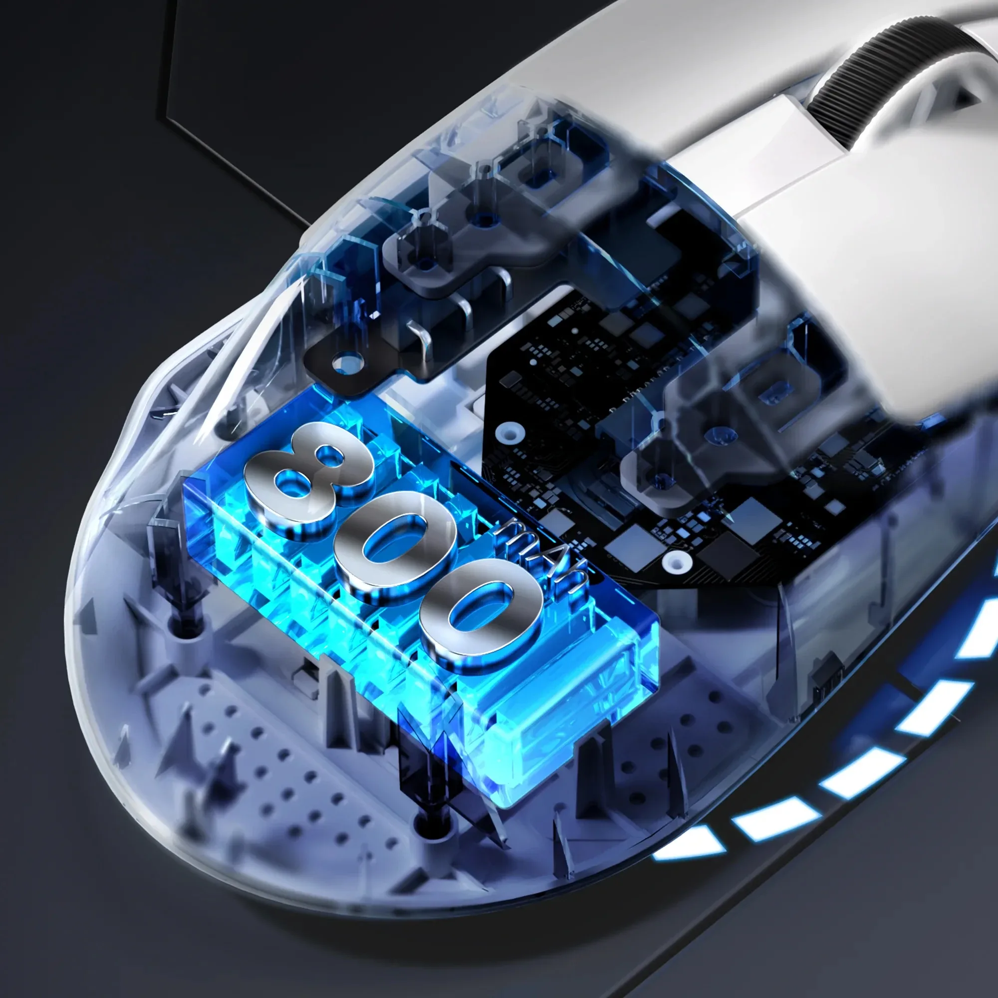 Souris Gaming Tri-mode MCHOSE G7 MAX - PAW3395, 26000 DPI, Ergonomique et Légère - Image 2
