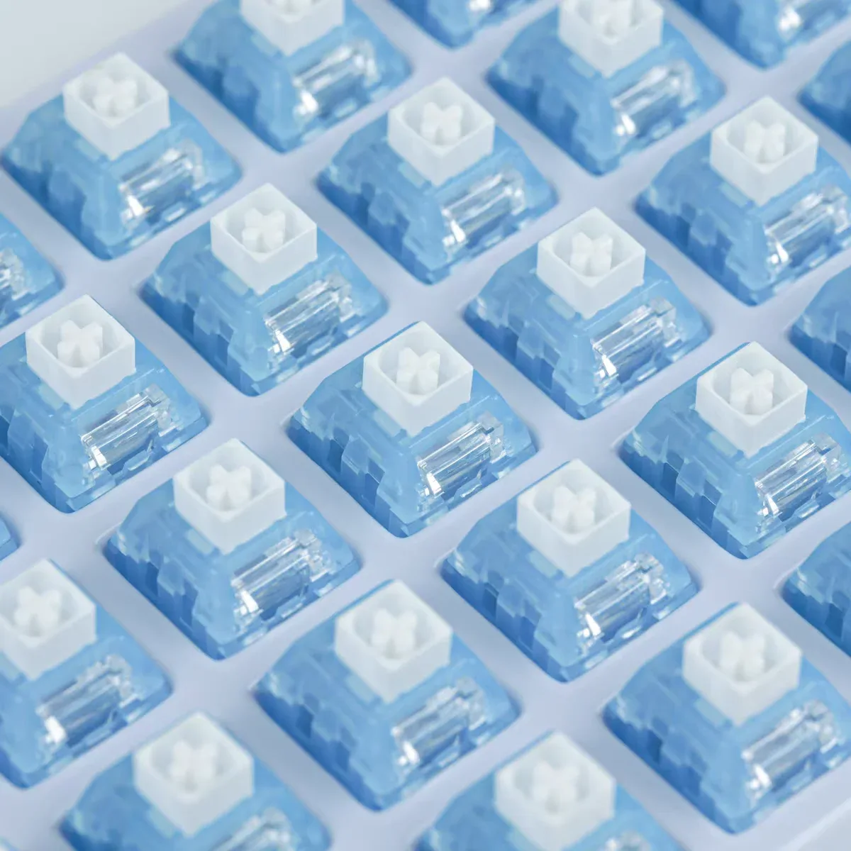 Kailh Arctic Fox - Commutateurs Tactiles Clicky (5 Broches, RVB, Pré-lubrifiés) - Image 5