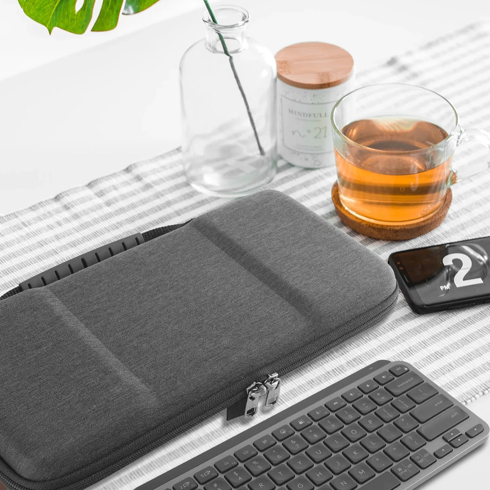 Étui de transport rigide Geekria pour clavier Logitech MX Keys Mini - Image 6