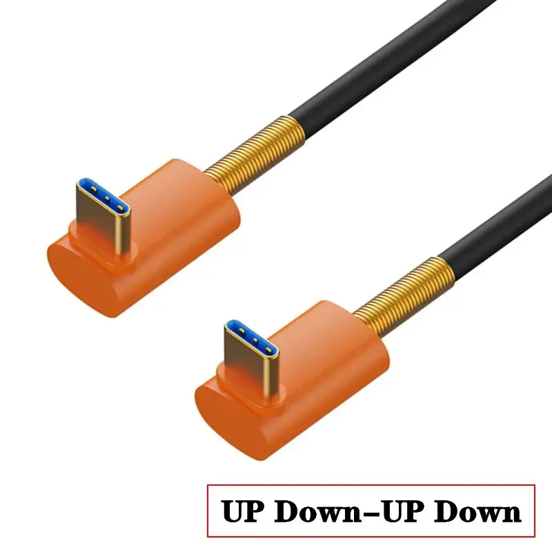 Câble USB4 Type-C vers USB-C en silicone souple - 40 Gbps, PD 240W, Vidéo 8K slide 12